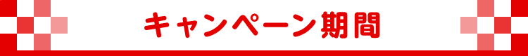 キャンペーン期間